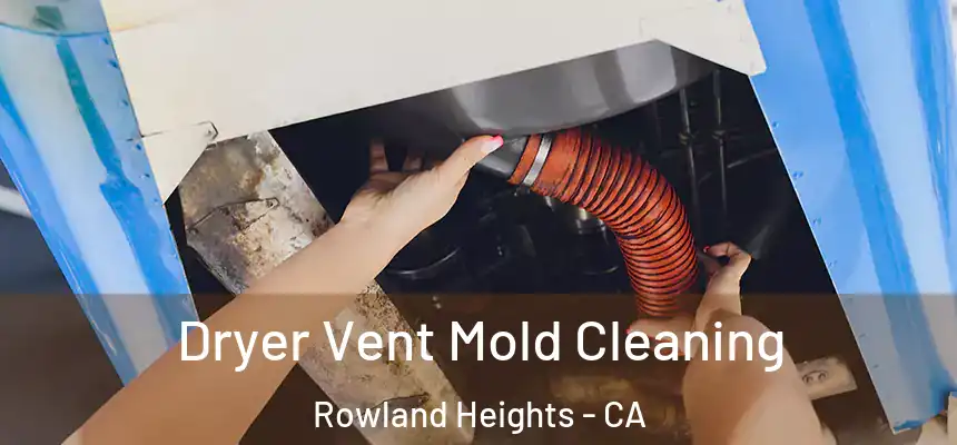 Dryer Vent Mold Cleaning Rowland Heights - CA